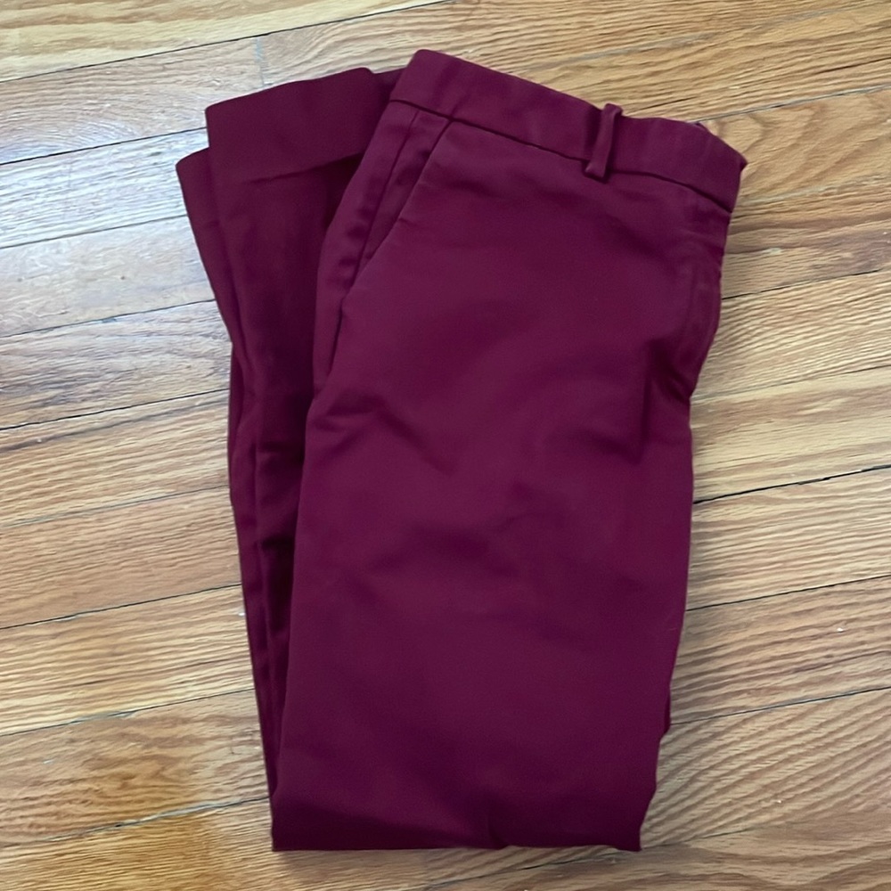 Slim crop pants
